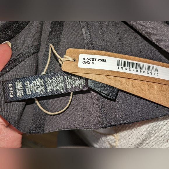 NWT SKIMS FAUX LEATHER CORSET - Picture 5 of 6